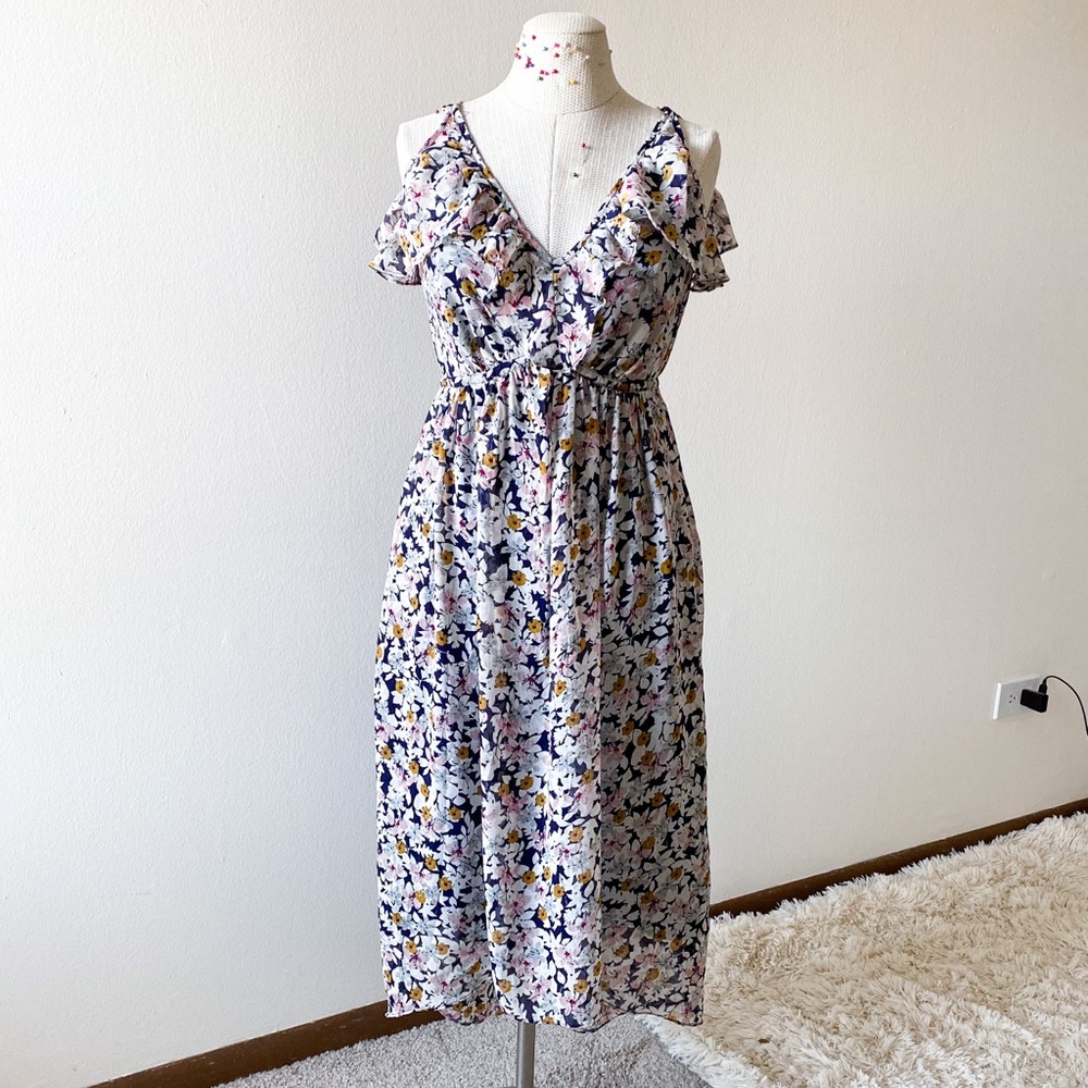 High low summer floral dress